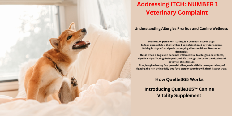 Addressing ITCH: NUMBER 1 Veterinary Complaint